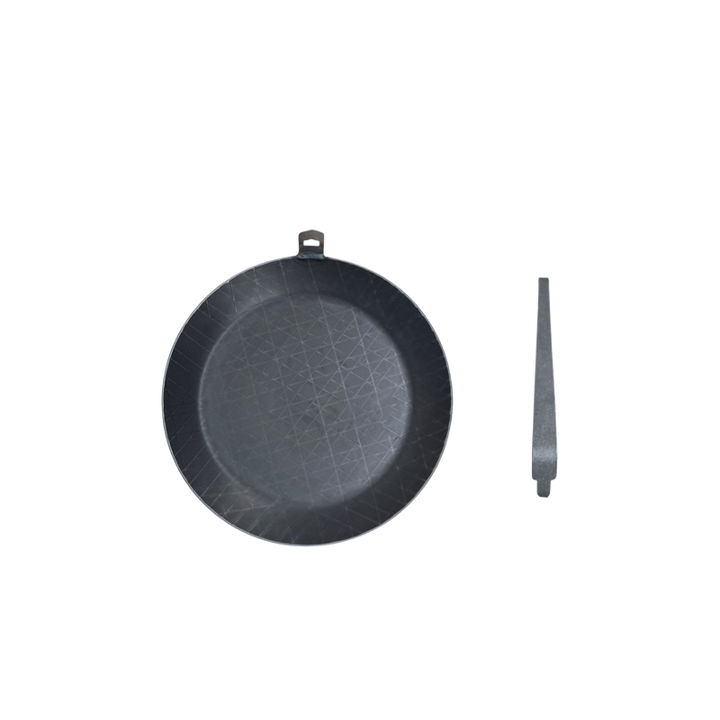 turk Flex-Wechselgriffsystem – modulare schmiedeeiserne Pfanne mit abnehmbarem Wechselgriff