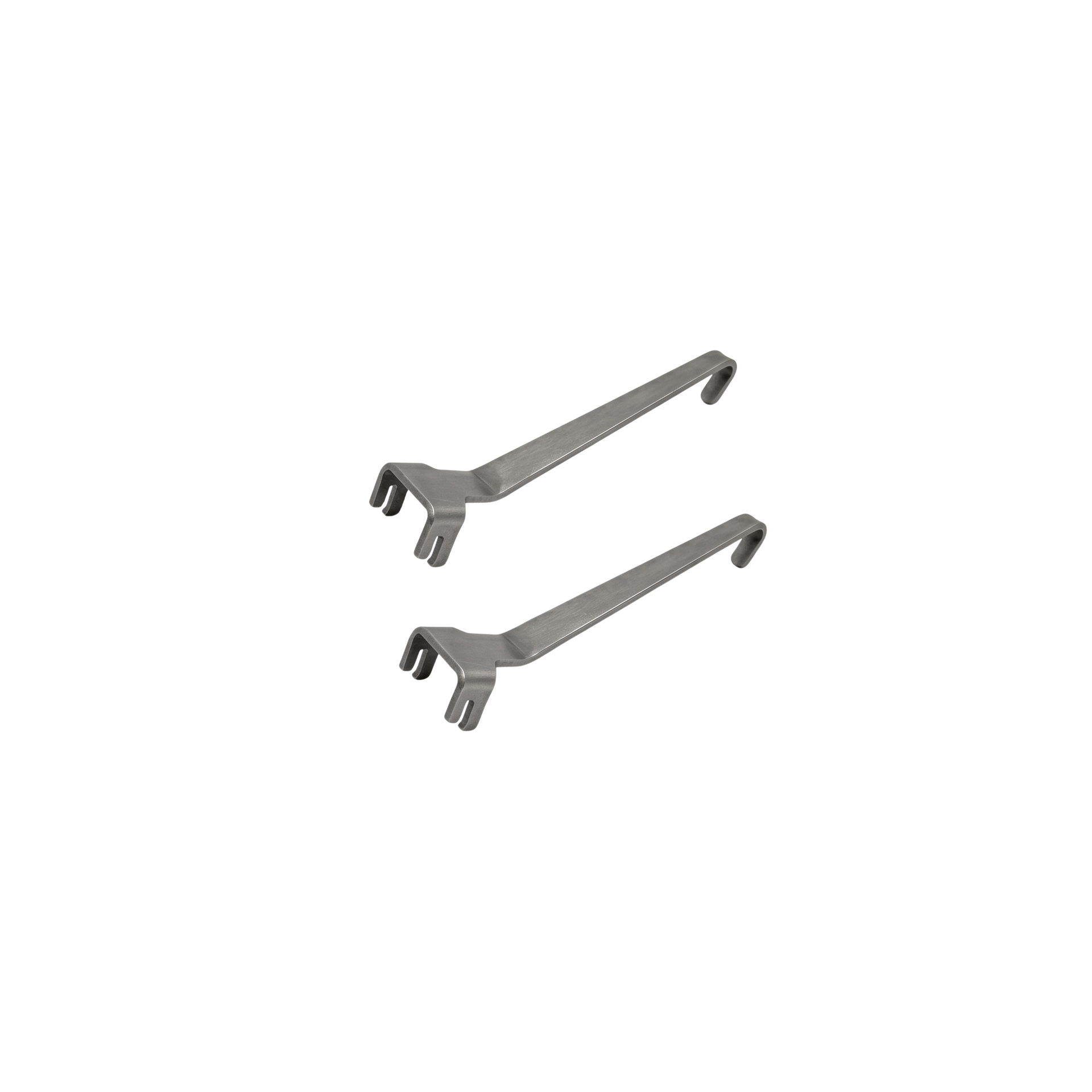 Griff-Duo schmiedeeisern für Grillplatten