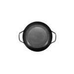 Servierpfanne mit Griffen, hoher Rand