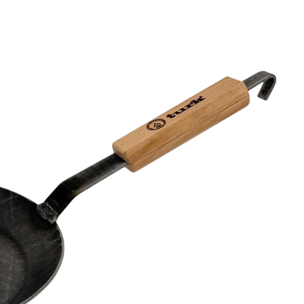 Holzgriff für schmiedeeiserne Pfannen